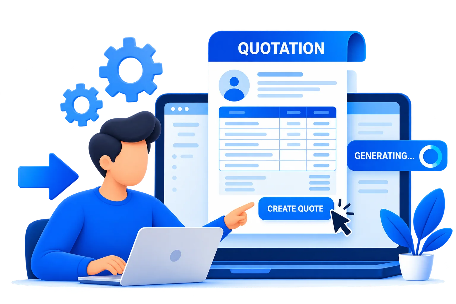 Quotation Maker Interface